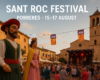 🎭 Sant Roc Festival – Porreres (15–17 August)